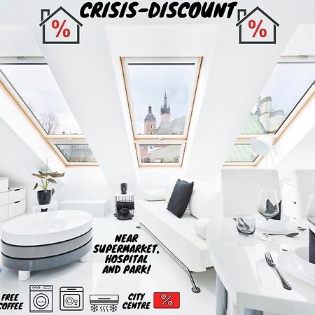 Apartmán Unique Design Loft In Middle Of Centre Of Old Town With Netflix Krakov Exteriér fotografie