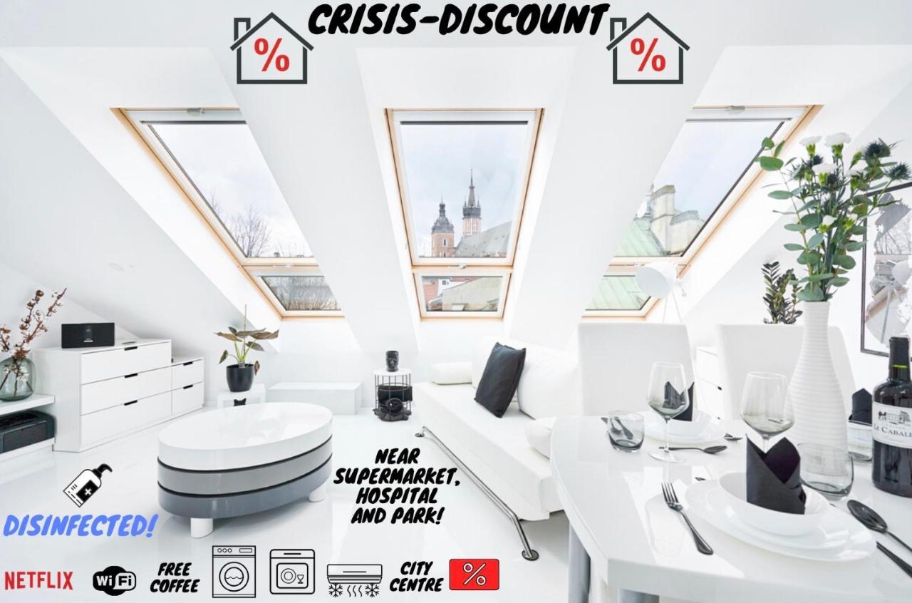 Apartmán Unique Design Loft In Middle Of Centre Of Old Town With Netflix Krakov Exteriér fotografie